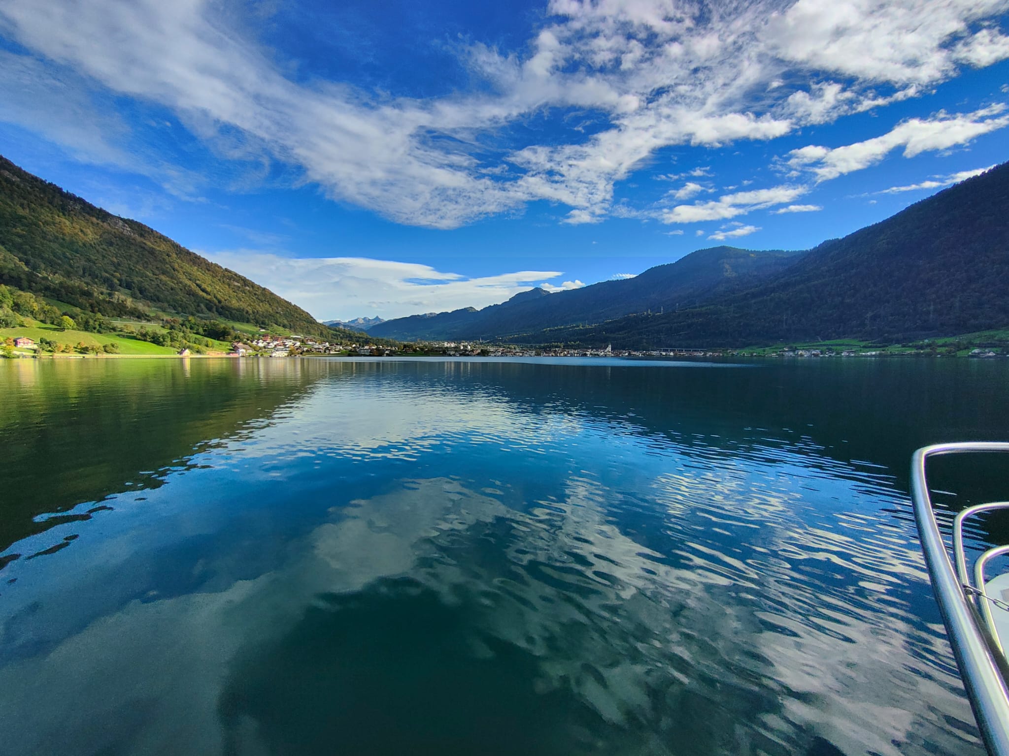 View over the lake