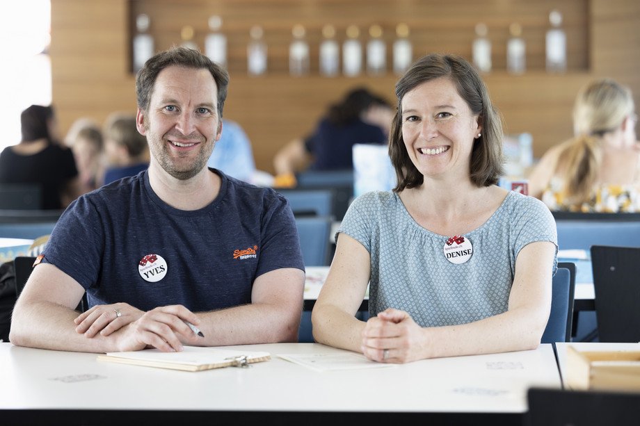Portrait of the management team at Spielbude Zug